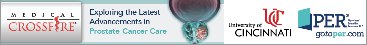 Medical Crossfire®: Exploring the Latest Advancements in Prostate Cancer Care Banner
